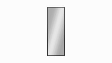 Зеркало Rima 140x50, цвет Черный